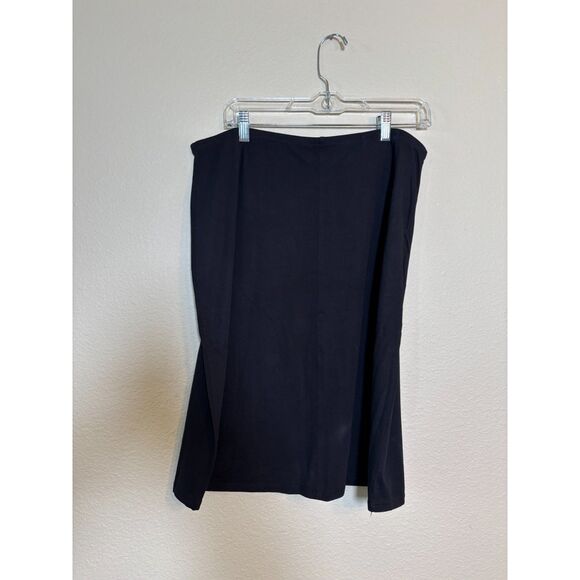 patagonia womens black overskirt size L with flaw - Picture 1 of 6